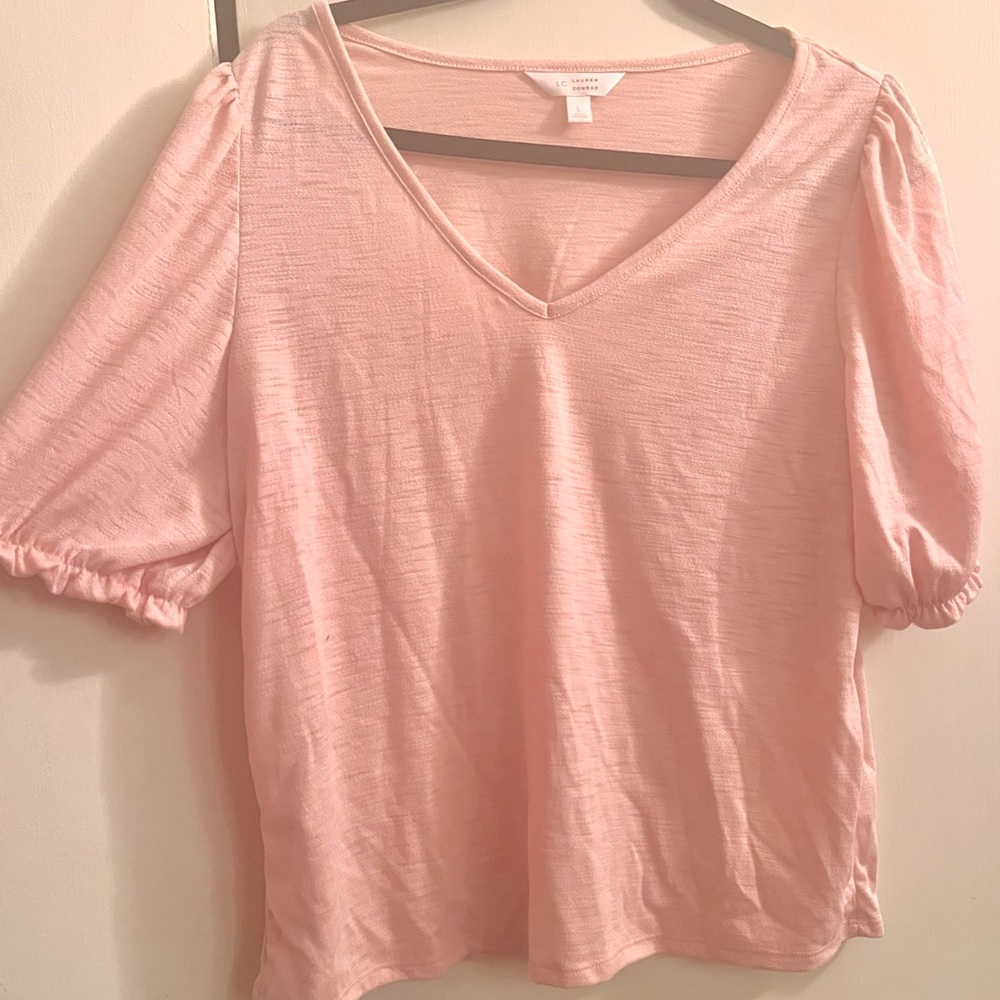 Lauren Conrad Pink Shirt